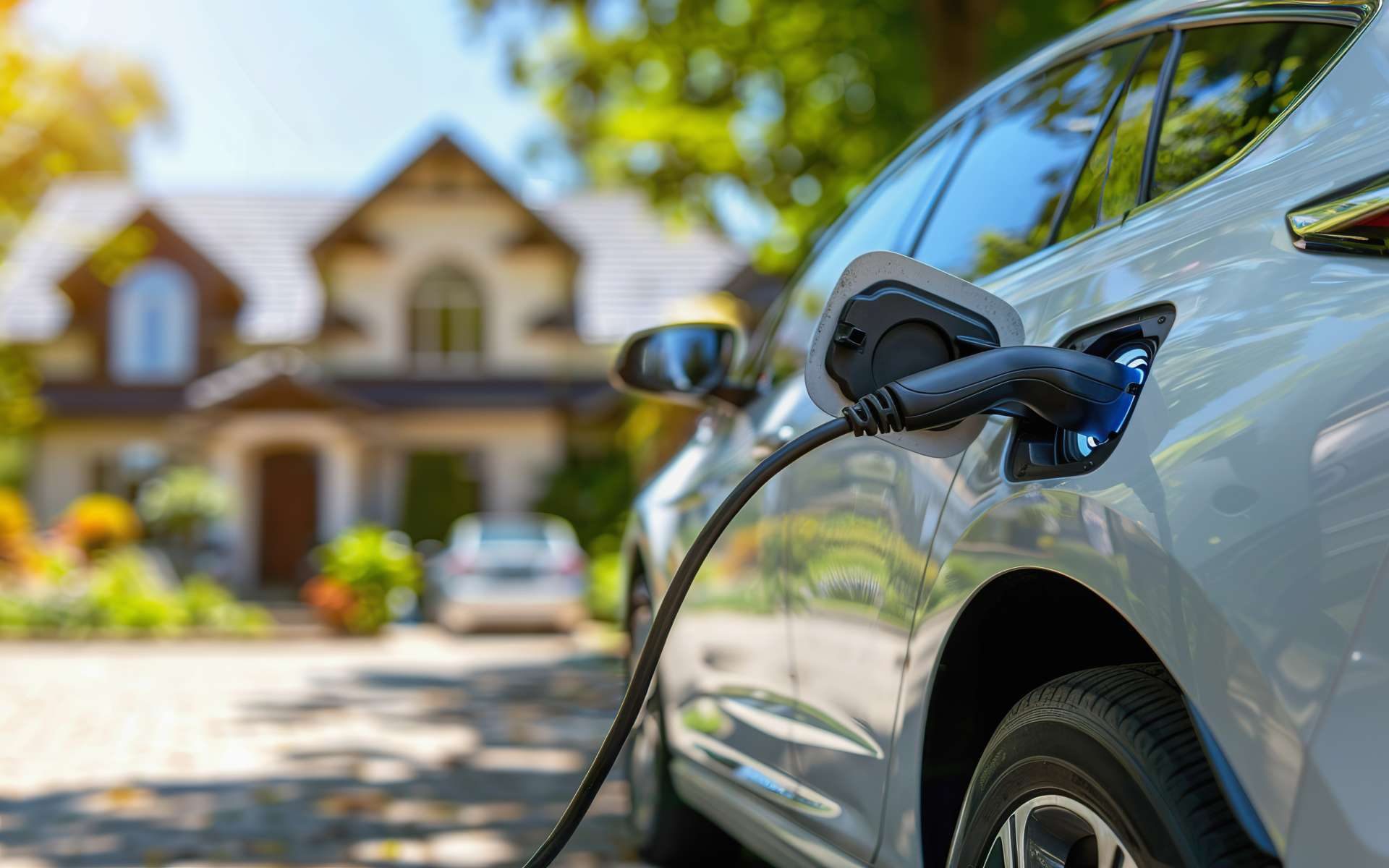 Level 2 EV charger installed at a Toronto home